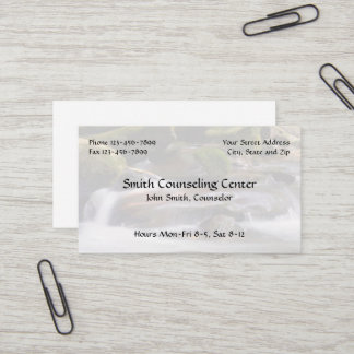 Counselor Psychologist Mental Health Business Card Visitenkarte