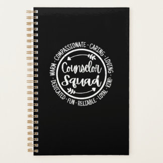 Counselor Squad School Counsling Teacher Vintag F Planer