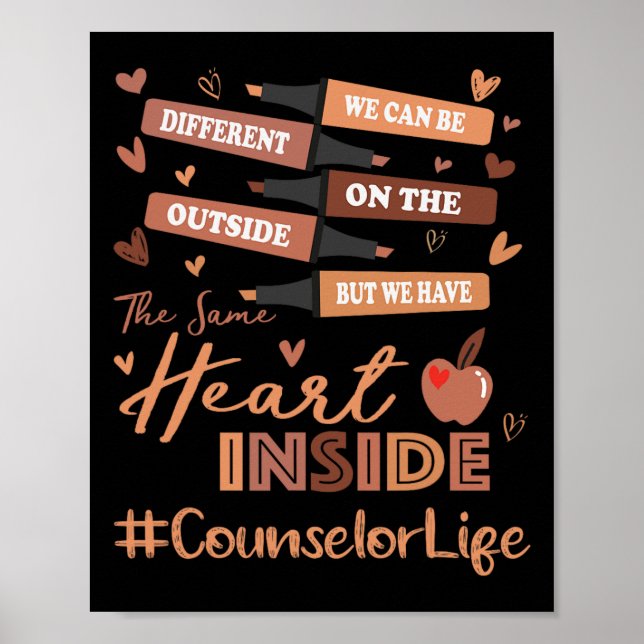 Counselor wir können andere schwarze Geschichte Mo Poster (Vorne)