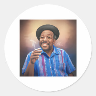 Count Basie Runder Aufkleber