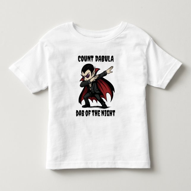 Count Dabula dabs durch die Nacht Kleinkind T-shirt (Vorderseite)