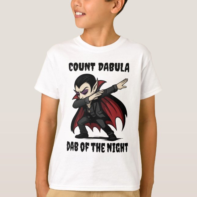 Count Dabula dabs durch die Nacht T-Shirt (Vorderseite)