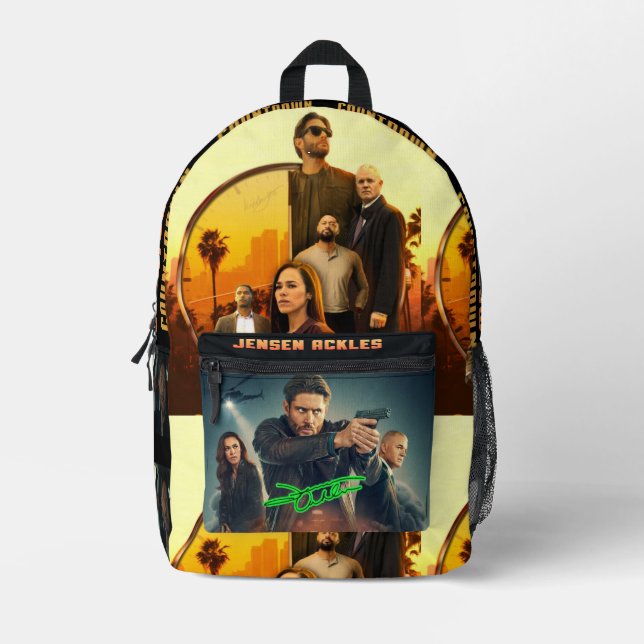 Count Down  Bedruckter Rucksack (Vorderseite)