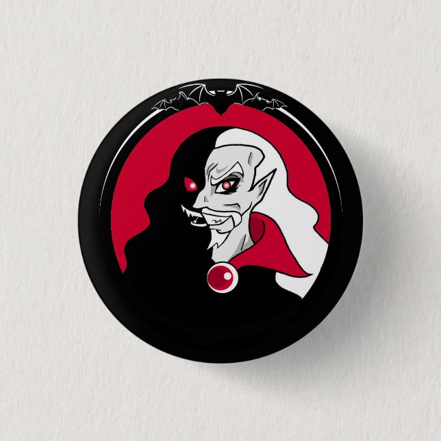 Count Dracula Button (Vorderseite)