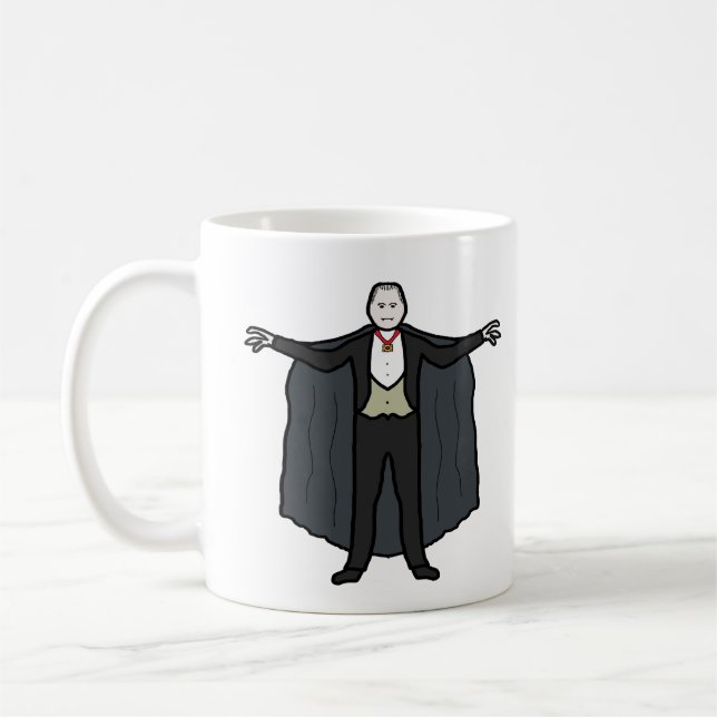 Count Dracula Vampire Kaffeetasse (Links)