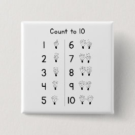 Count to 10 handgestures button