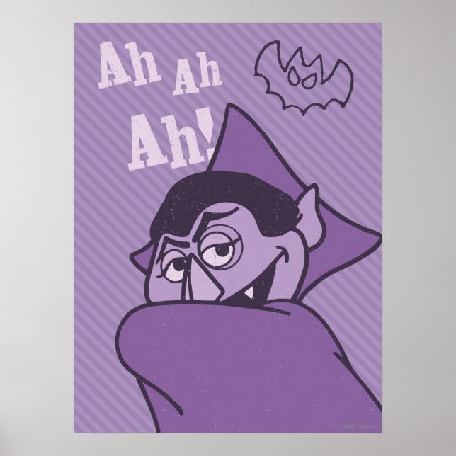 Count von Count - Ah Ah! Poster (Vorne)