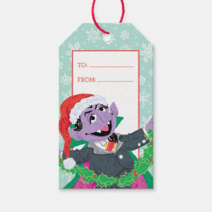 Count von Count Holiday Scribble Geschenkanhänger