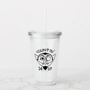 Count von Count Skate Logo - Countin' 24/7 Acryltrinkbecher