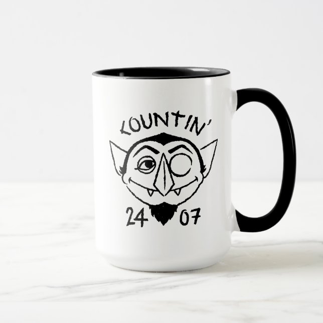 Count von Count Skate Logo - Countin' 24/7 Tasse (Rechts)