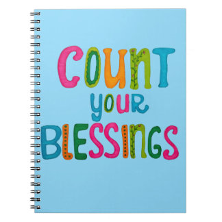 Count your Blessings Notizblock