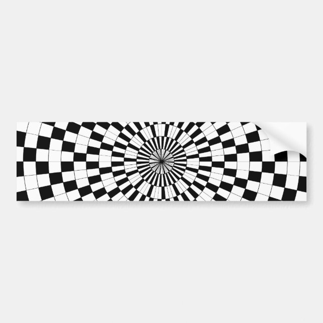 Counter Spirals von Kenneth Yoncich Autoaufkleber (Vorne)