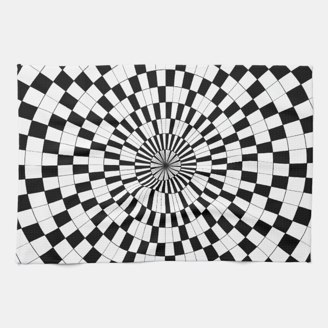 Counter Spirals von Kenneth Yoncich Küchentuch (Horizontal)