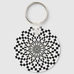 Counter Spirals von Kenneth Yoncich Schlüsselanhänger