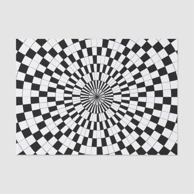 Counter Spirals von Kenneth Yoncich Seidenpapier (Vorderseite)