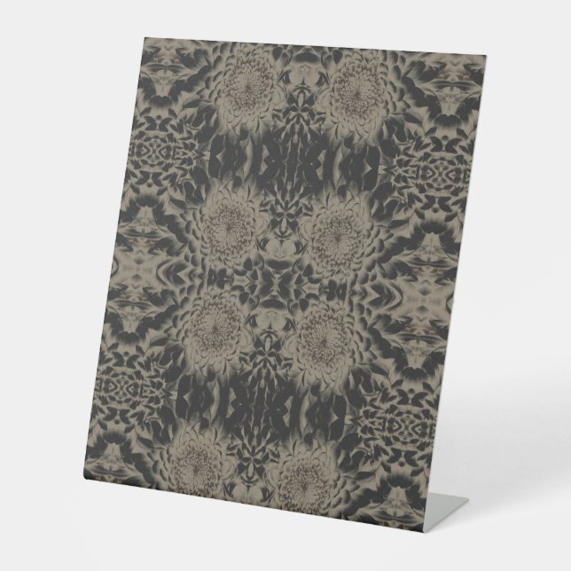 Counter Top-Zeichen Sockelschild (Vorderseite)