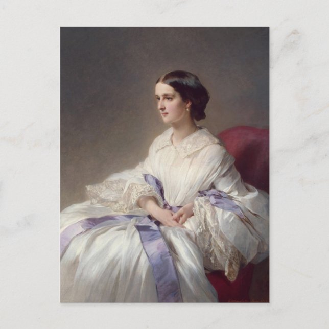 Countess Olga Shuvalova, 1858 Postkarte (Vorderseite)