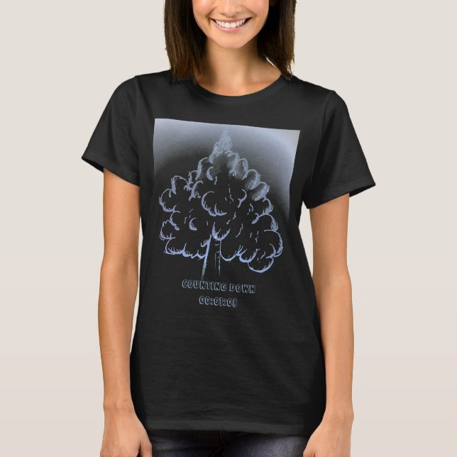 Counting Down  00:01:08 T-Shirt (Vorderseite)