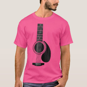 Country Acoustic Gitarre Neck Gitarrist Musical In T-Shirt