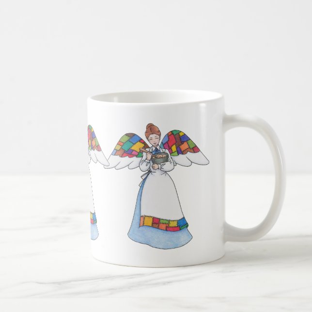 Country Angel (Blue) Tasse (Rechts)