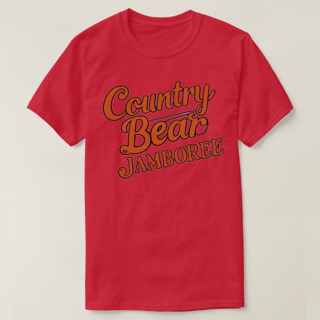 Country Bear Jamboree TShirt (Design vorne)