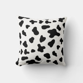 Country Black and White Cow Muster Kissen