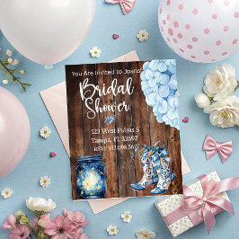 Country Bridal Shower Invitation 