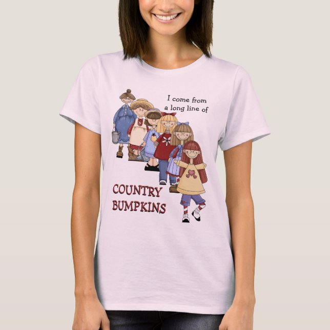 Country Bumpkins-Hemd T-Shirt (Vorderseite)