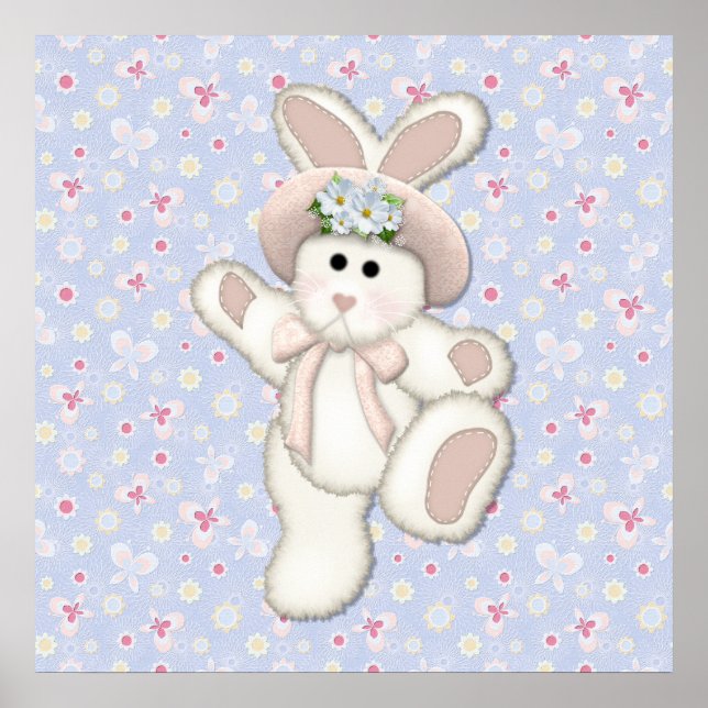 Country Bunny Poster (Vorne)