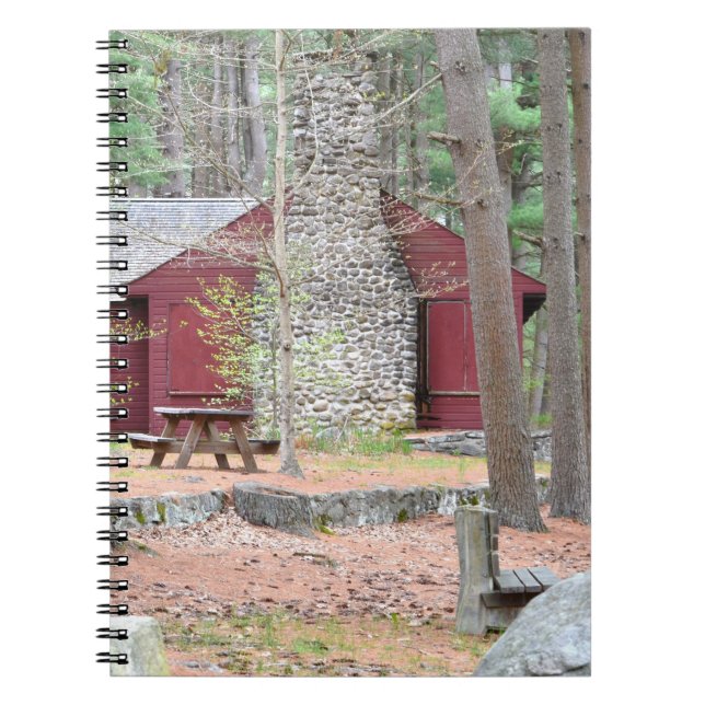Country Cabin Notebook Notizblock (Vorderseite)