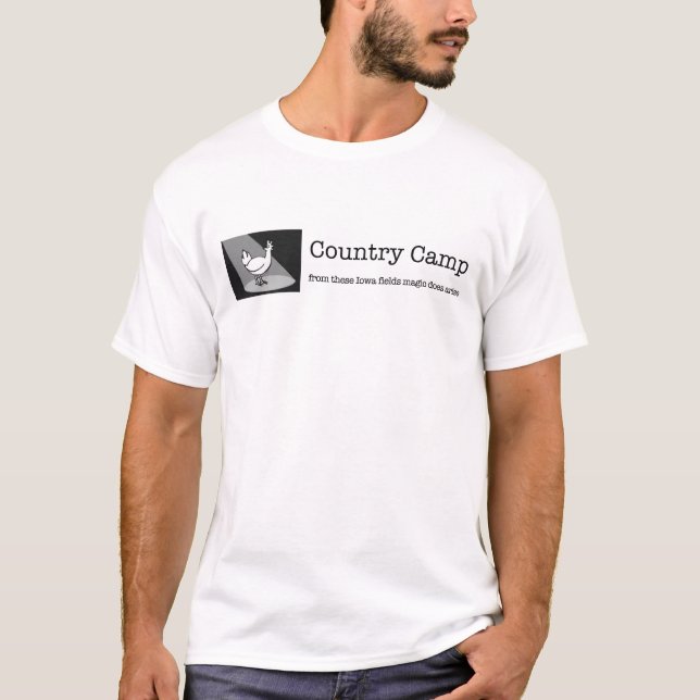 Country Camp Men-Shirt T-Shirt (Vorderseite)