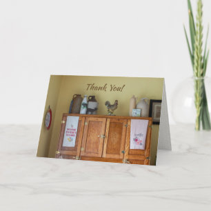 Country Charm Danke Karte