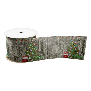 Country Charm Weihnachten Satinband