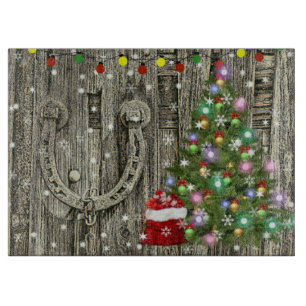 Country Charm Weihnachten Schneidebrett