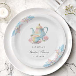 Country Chic Bridal Tee Party Brautparty Pappteller