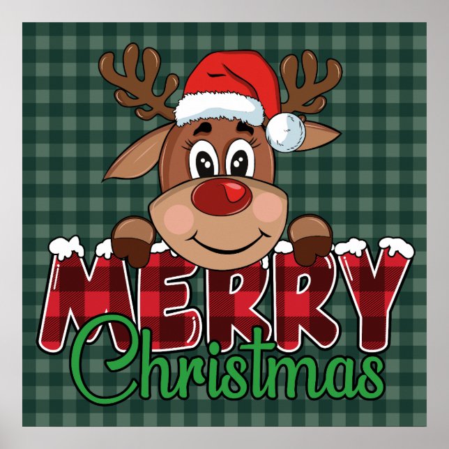 Country Christmas Poster (Vorne)