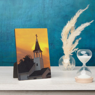 Country Church Fotoplatte