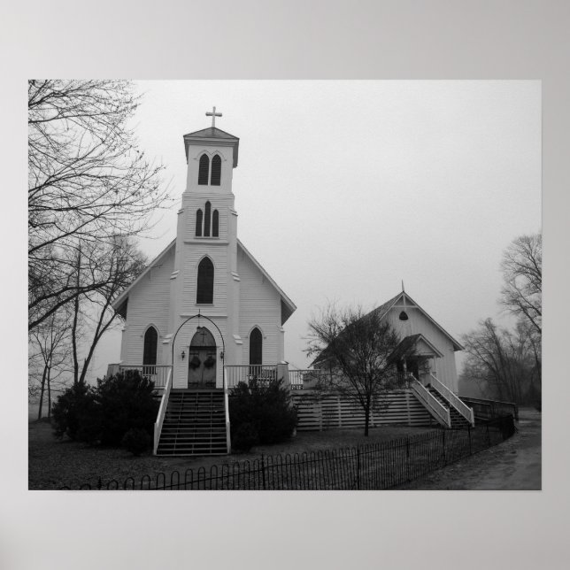 Country Church Poster (Vorne)