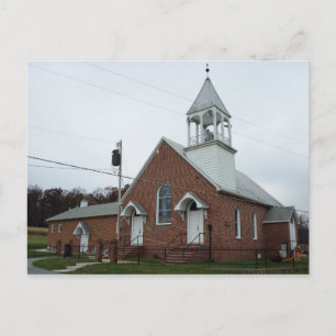Country Church Postkarte