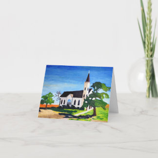 Country Church, Richland, Texas Karte