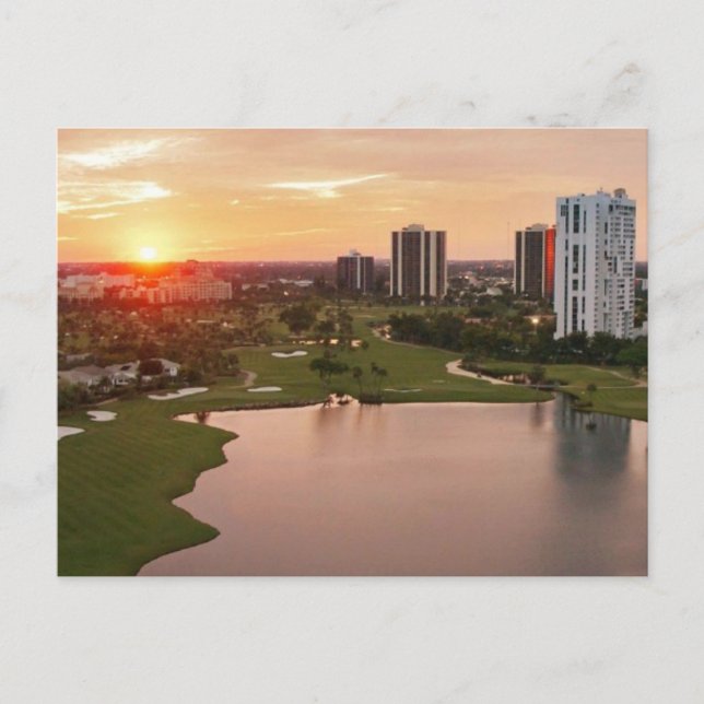 Country Club, Aventura, Florida Postkarte (Vorderseite)