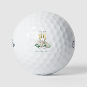 Country Club Feier 'Sie heiratet' Golfball