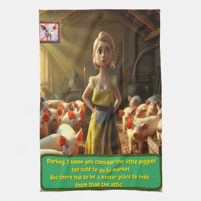 Country Cosy Kitetücher Geschirrtuch (Vertikal)