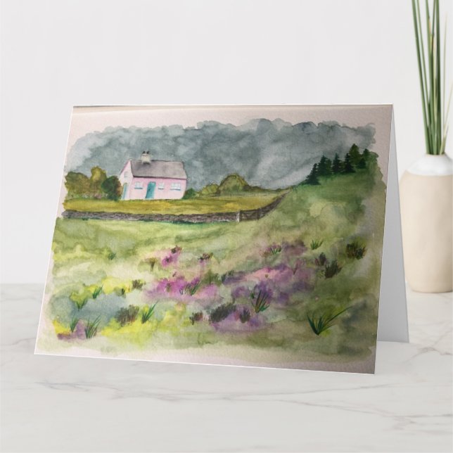 Country Cottage Karte (Vorderseite)