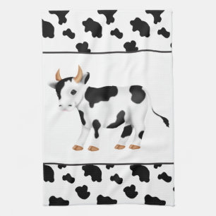 Country Cow amusant serviette de cuisine