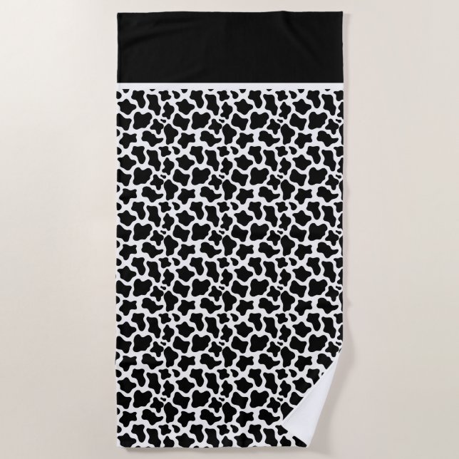 Country Cow Beach Handtuch (Vorderseite)