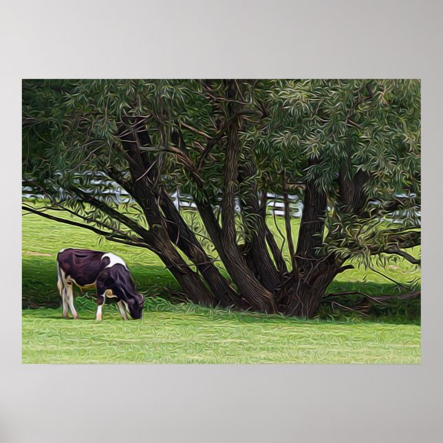 Country Cow Poster (Vorne)