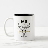 Country Cowboy Personalisierte Trauzeugen Monogram