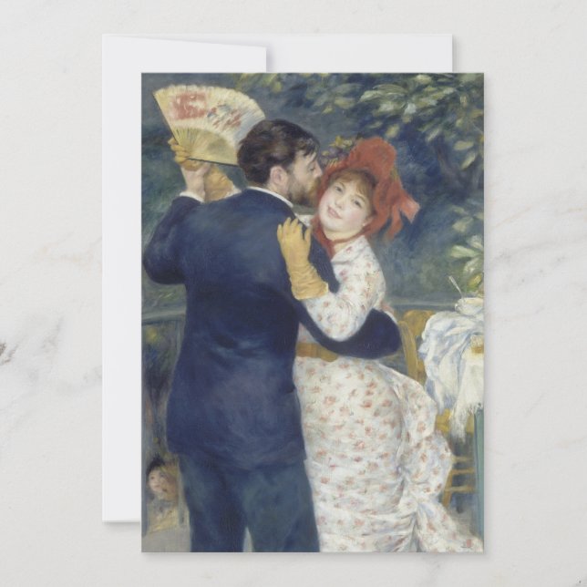 Country Dance by Pierre Renoir, Vintage Kunst (Vorderseite)