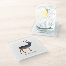 Country Deer Glasuntersetzer